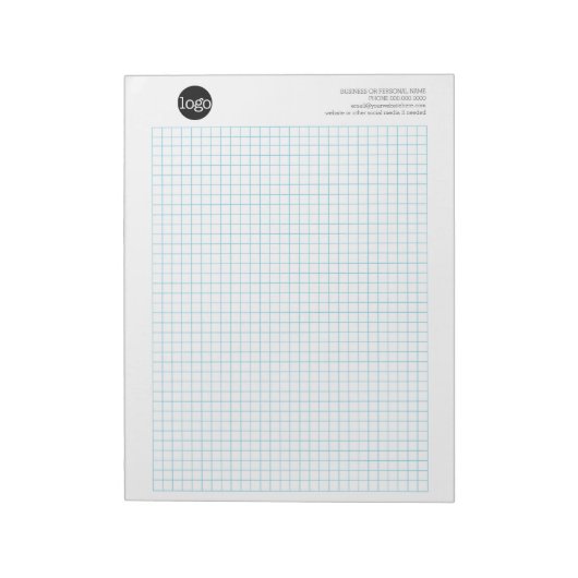 Graph Pad Calcpad Engineering Logo Notizblock (Rotiert)