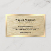 Graph Paper | Holzkörner Visitenkarte (Rückseite)