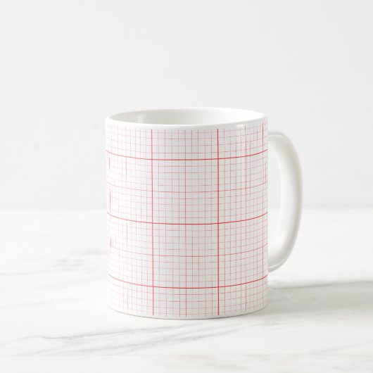 Graph Paper Kaffee Tasse (VorderseiteRechts)