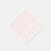 Graph Paper Napkins Serviette (Ecke)