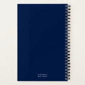Graph Paper Notebook - Oxford Navy Notizblock (Rückseite)