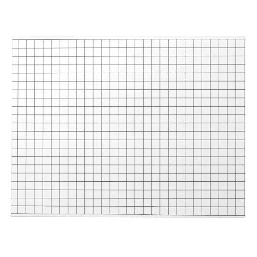 Graph Paper Notepad Notizblock (Vorderseite)