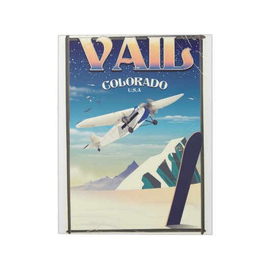 Graph Paper Notizblock (Rotiert)