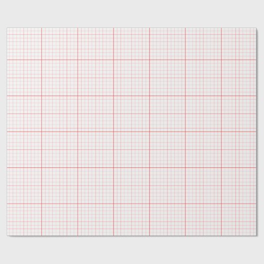 Graph Paper Wrapping Paper Geschenkpapier (Flach)