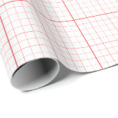 Graph Paper Wrapping Paper Geschenkpapier (Rolleneckpunkt)