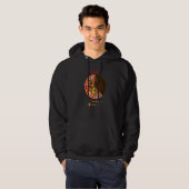 Graph Pizza Not pizza Pizza pie chart Hoodie (Vorne ganz)
