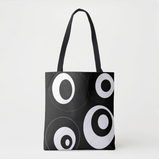 Graph rond noir und blanc tasche (Vorderseite)
