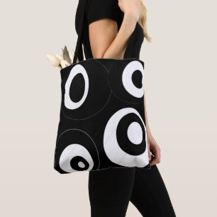 Graph rond noir und blanc tasche