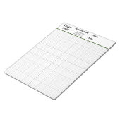 Graph Sheets Printable Paper Gray Grid Notizblock (angewinkelt)