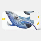Graph Whale Case-Mate iPhone Hülle (Rückseite (Horizontal))