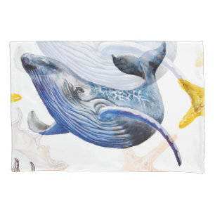 Graph Whale Kissenbezug