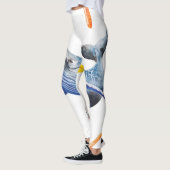 Graph Whale Leggings (Links)
