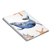 Graph Whale Notizblock (Rechte Seite)