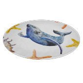 Graph Whale Schneidebrett (Ecke)