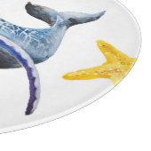 Graph Whale Schneidebrett (Ecke)