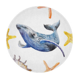 Graph Whale Schneidebrett