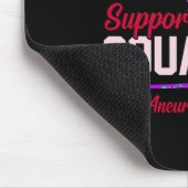 Graph zur monatlichen Unterstützung des Squad Brai Mousepad (Ecke)