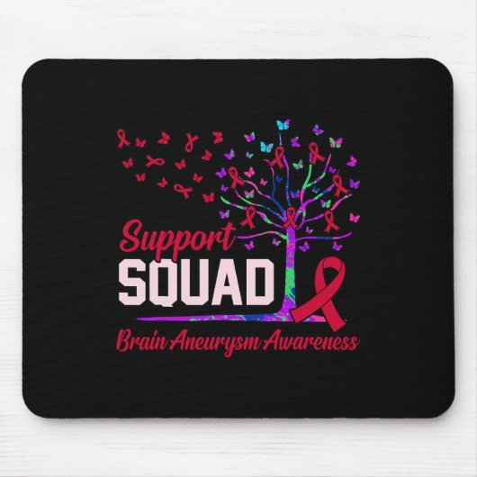 Graph zur monatlichen Unterstützung des Squad Brai Mousepad (Vorne)