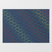 Graphen Fensteraufkleber (Blatt)