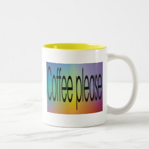 Graphic1coffee Schale #2 Zweifarbige Tasse