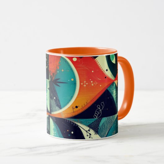 Graphic Abstraction Tasse (VorderseiteRechts)