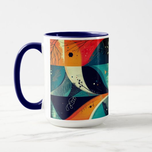 Graphic Abstraction Tasse (Links)