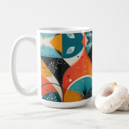 Graphic Abstraction Tasse