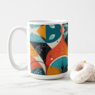 Graphic Abstraction Tasse