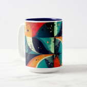 Graphic Abstraction Tasse (Vorderseite Links)