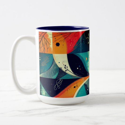 Graphic Abstraction Tasse (Links)