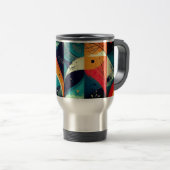 Graphic Abstraction Travel-Commuter-Tasse Reisebecher (VorderseiteRechts)