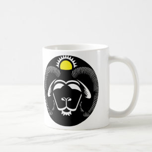Graphic Aries Ram mit Sun Kaffeetasse