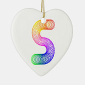 Graphic Art Letter S Keramikornament (Rechts)