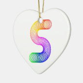 Graphic Art Letter S Keramikornament (Links)