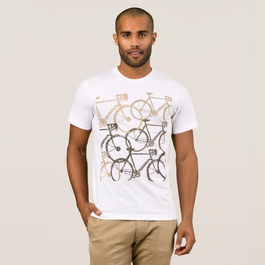 Graphic Bikes Bicycle T - Shirt (Vorne ganz)