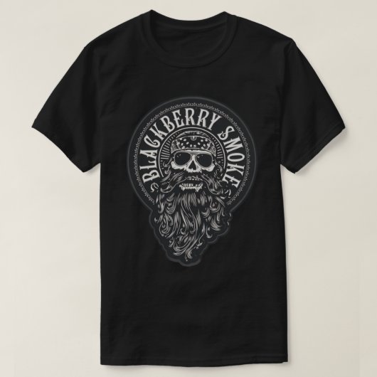 Graphic BlackBerry Smoke Birthday Geschenke Classi T-Shirt (Design vorne)