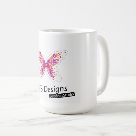 Graphic Butterfly Kaffeetasse (VorderseiteRechts)