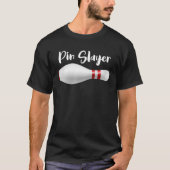 Graphic Button Slayer Bowling T-Shirt (Vorderseite)