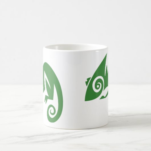 Graphic Chameleon Kaffeetasse (Mittel)