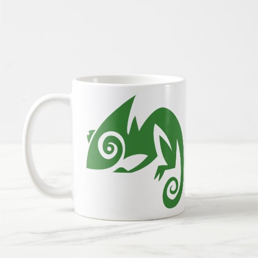 Graphic Chameleon Kaffeetasse (Links)