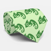 Graphic Chameleon-Krawatte Krawatte (Gerollt)