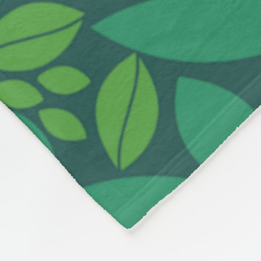 Graphic Christmas Holly Fleecedecke (Ecke)