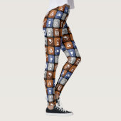 Graphic Coffee Icons Leggings (Rechts)