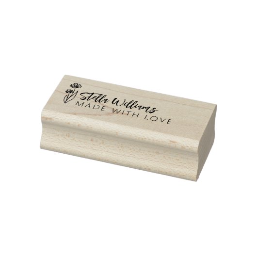 Graphic Daisy Script aus Liebe Gummistempel (Stempel)