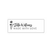 Graphic Daisy Script aus Liebe Permastempel (Design)