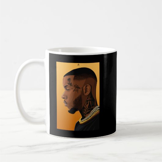Graphic Day Gift Tory Lanez Kaffeetasse (Links)