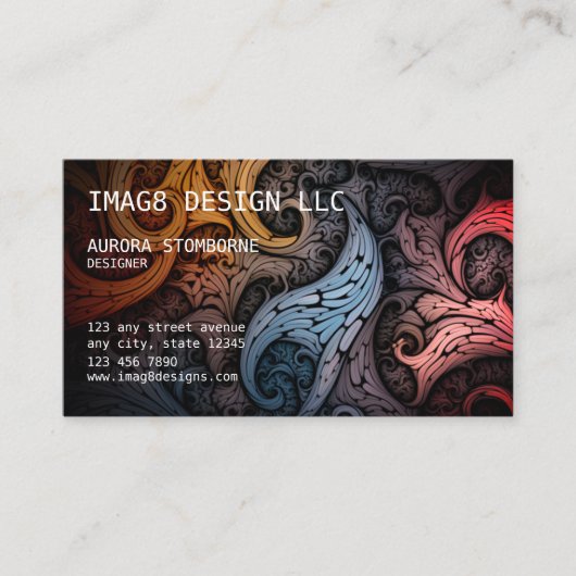 Graphic Design Company Visitenkarte (Vorderseite)