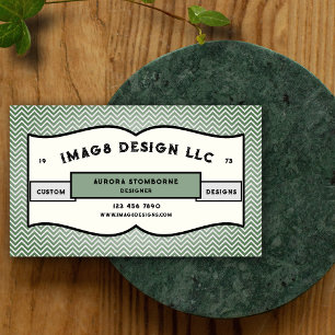 Graphic Design Company Visitenkarte