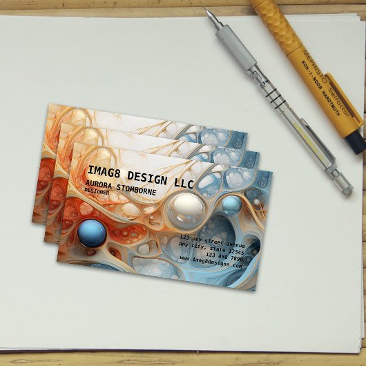 Graphic Design Company Visitenkarte