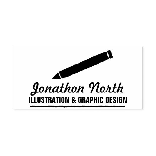 Graphic Design ID299 Gummistempel (Prägung)